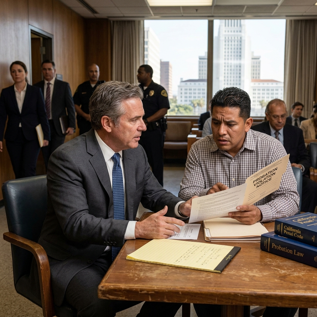 Los Angeles Probation Violation Defense: How We Negotiate Reduced Penalties