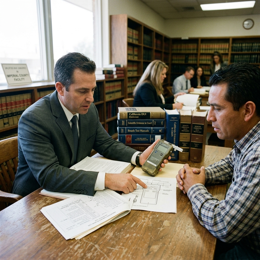 How to Challenge Portable Breath Test Results in Imperial County