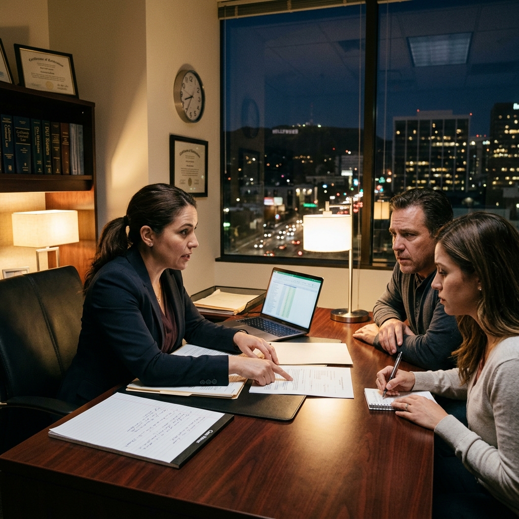 Evening DUI Consultations in LA: Legal Help When You Need It Most